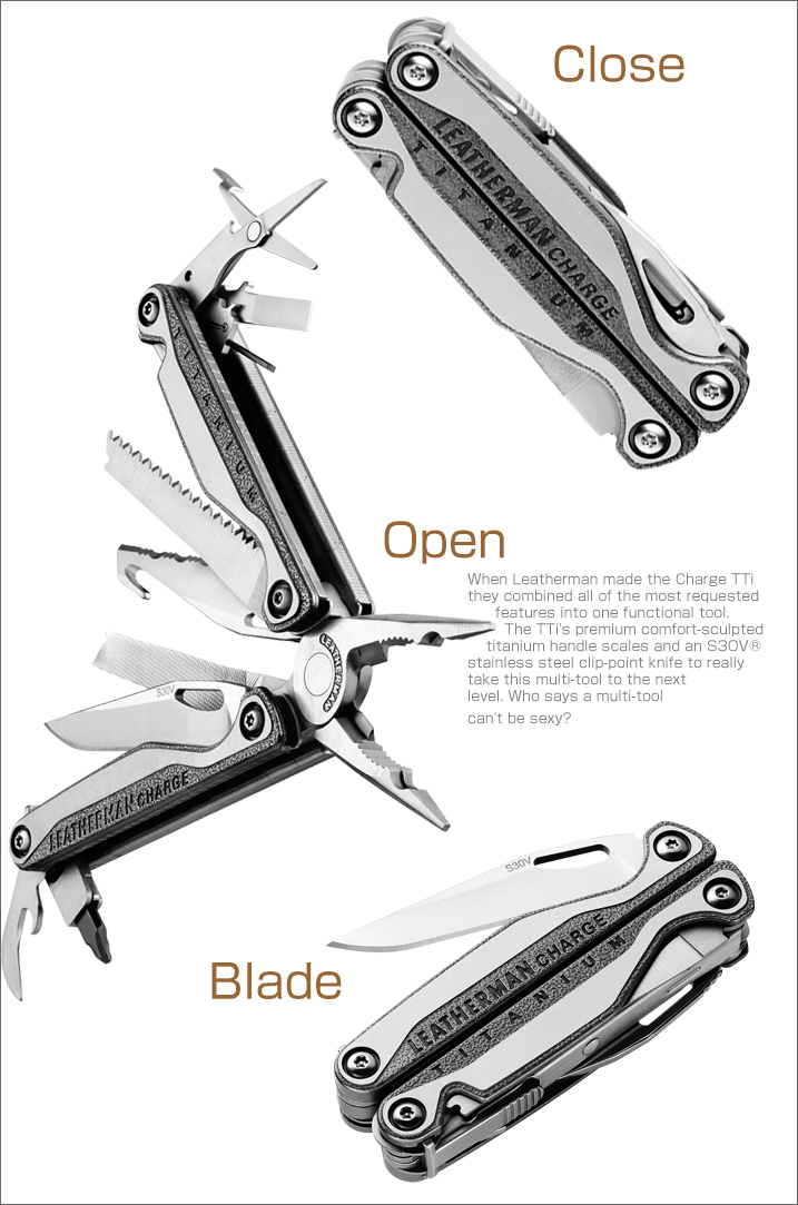 レビュー高評価の商品！ Leatherman charge レザーマン チャージ